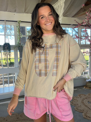 The Ball Game Varsity Top - PINK