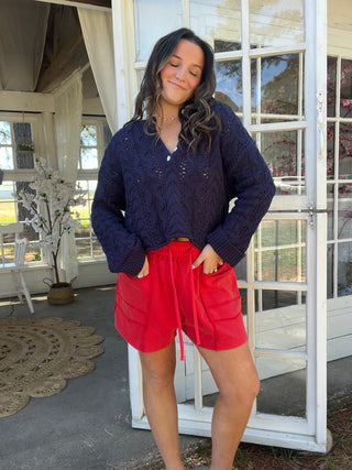 The Sunset Sweater - NAVY