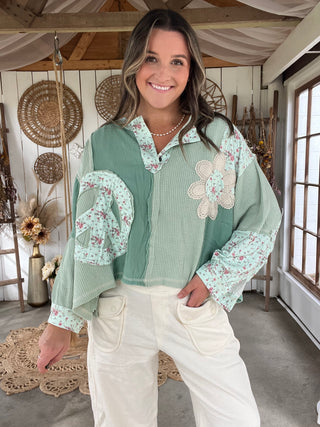 The Brailey Top - MINT