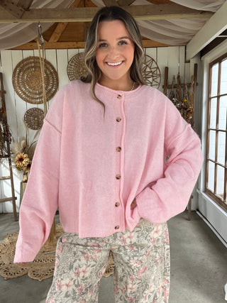 The Pink Cloud Cardigan