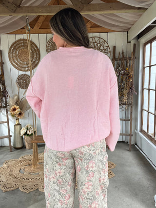 The Pink Cloud Cardigan