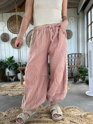 Chestnut Chill Joggers - PEACH