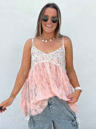 The Kalli Floral Tank