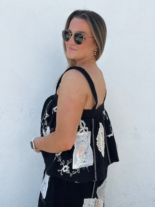 Sunkissed Top - BLACK
