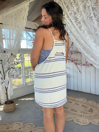 Beach Babe Romper - BLUE