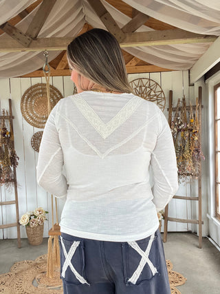 The Redefined Basic Long Sleeve - WHITE
