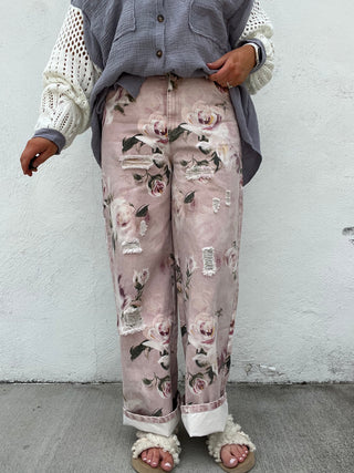 The Vinatge Rose Denim Jeans