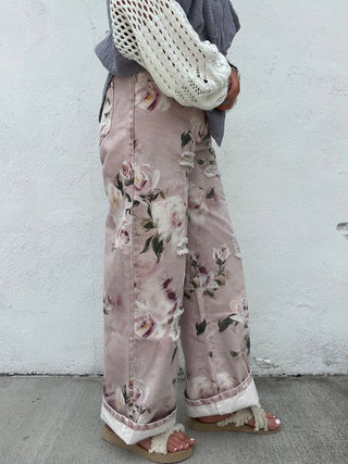 The Vinatge Rose Denim Jeans