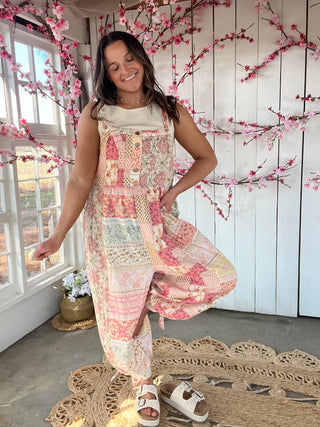 The Sweet Magnolia Overalls