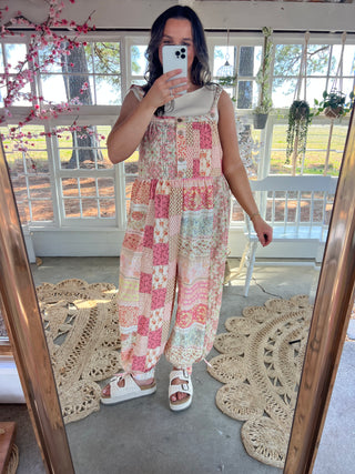 The Sweet Magnolia Overalls
