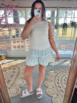 The Plain Jane Tank - CREAM