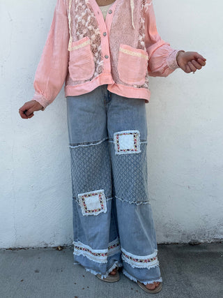 The Peony Pants - DENIM