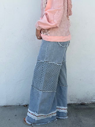 The Peony Pants - DENIM