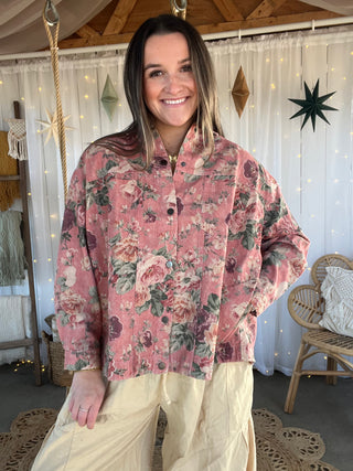 The Vintage Floral Shacket