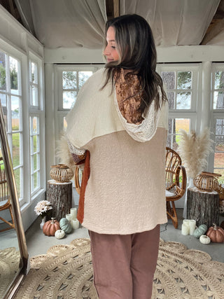 Dream In Patterns Quilted Hoodie