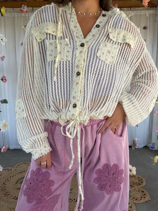 The Beachfront Bestie Chrochet Top