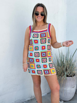 The Island Time Crochet Dress