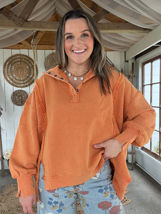 The Pumpkin Latte Pullover