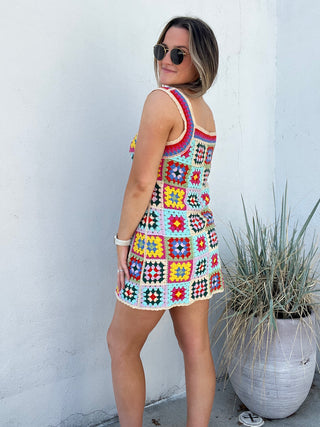 The Island Time Crochet Dress