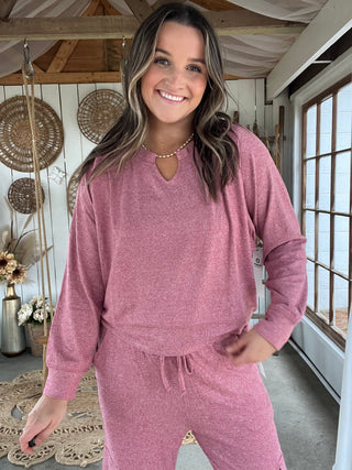 The Breezy Hacci Top - BERRY