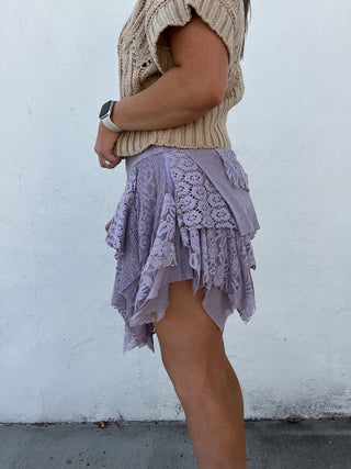 Enchanted Tiers Skort - LAVENDER