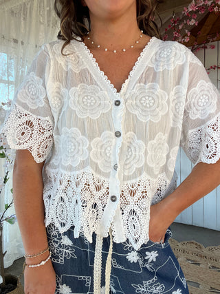 The Daisy Field Top - PREORDER BEG JUNE