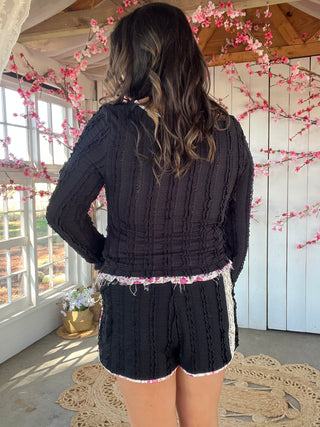 The Star Gazer Long Sleeve - BLACK