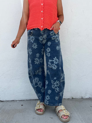 Oh So Darling Barrel Jeans