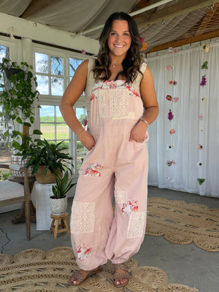 The Blossom Overalls - PINK