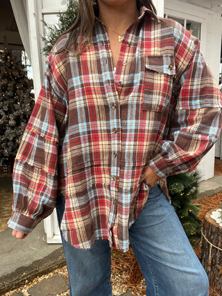 The Traditions Flannel - MOCHA