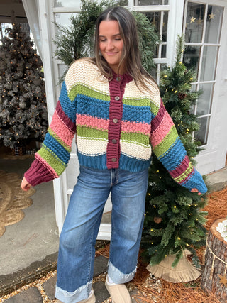 The Berry Knit Cardigan
