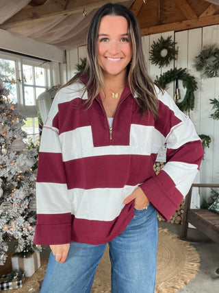 The Paint It Rugby Top (can't restock)