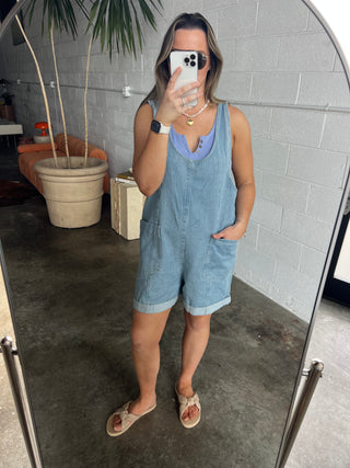 The Moxie Denim Overalls