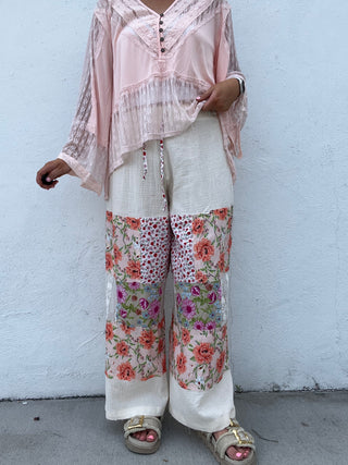 The Patchwork Bloom Pants