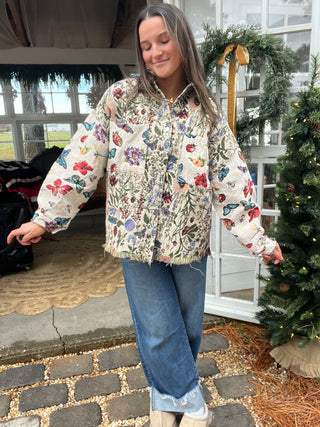 Garden Glide Shacket (can not restock)