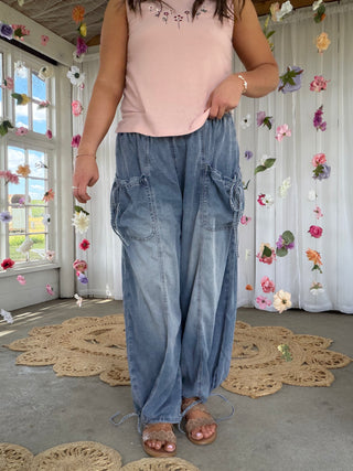 The Kissed By The Ocean Denim Pants