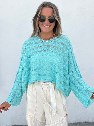 The Sunshine Sweater - BLUE