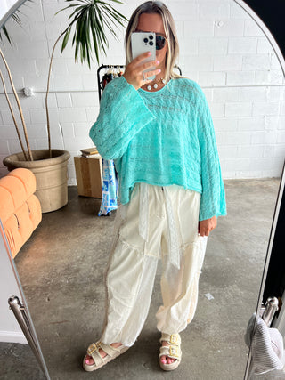 The Sunshine Sweater - BLUE