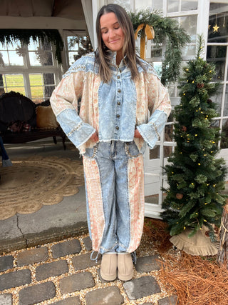 The Bloom Top - DENIM