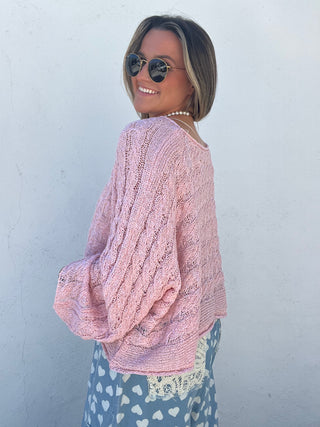 The Sunshine Sweater - PINK