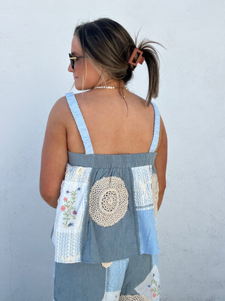 Sunkissed Top - BLUE