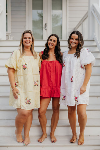The Tide Water Romance Dress - YELLOW