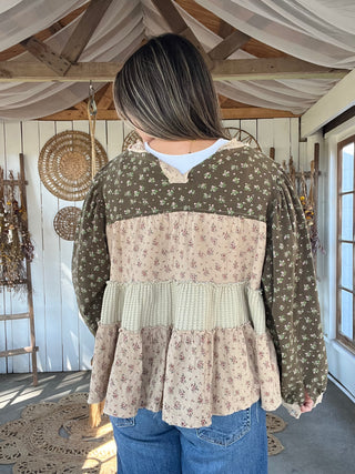 The Summer End Top - OLIVE