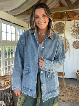 The Bailey Denim Barn Jacket