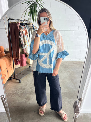 Indigo Harmony Top