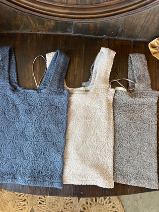 The Real Deal Jacquard Tanks