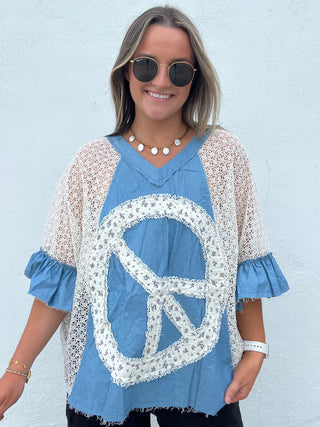 Indigo Harmony Top
