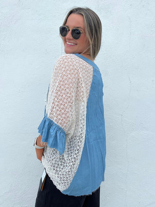 Indigo Harmony Top