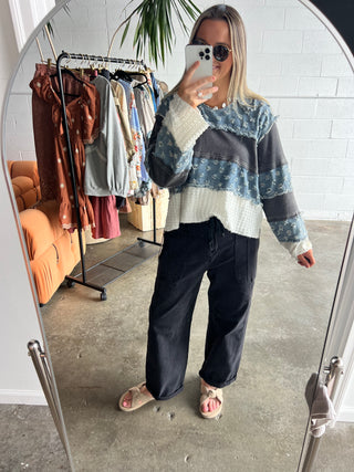 Blue Thread Top