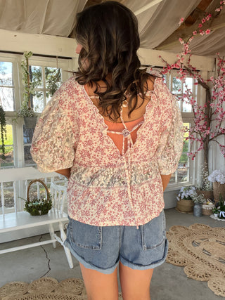 The Miles Floral Top